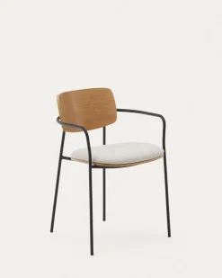 Kave Home Eetkamerstoel Maureen Eikenfineer Naturel