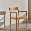Kave Home Eetkamerstoel Yalia Eikenhout Naturel
