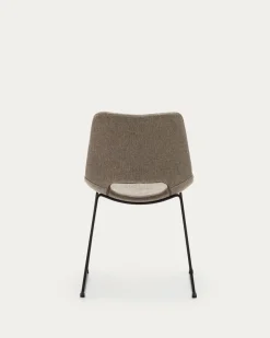 Kave Home Eetkamerstoel Zahara Bruin