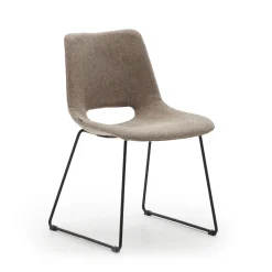 Kave Home Eetkamerstoel Zahara Bruin