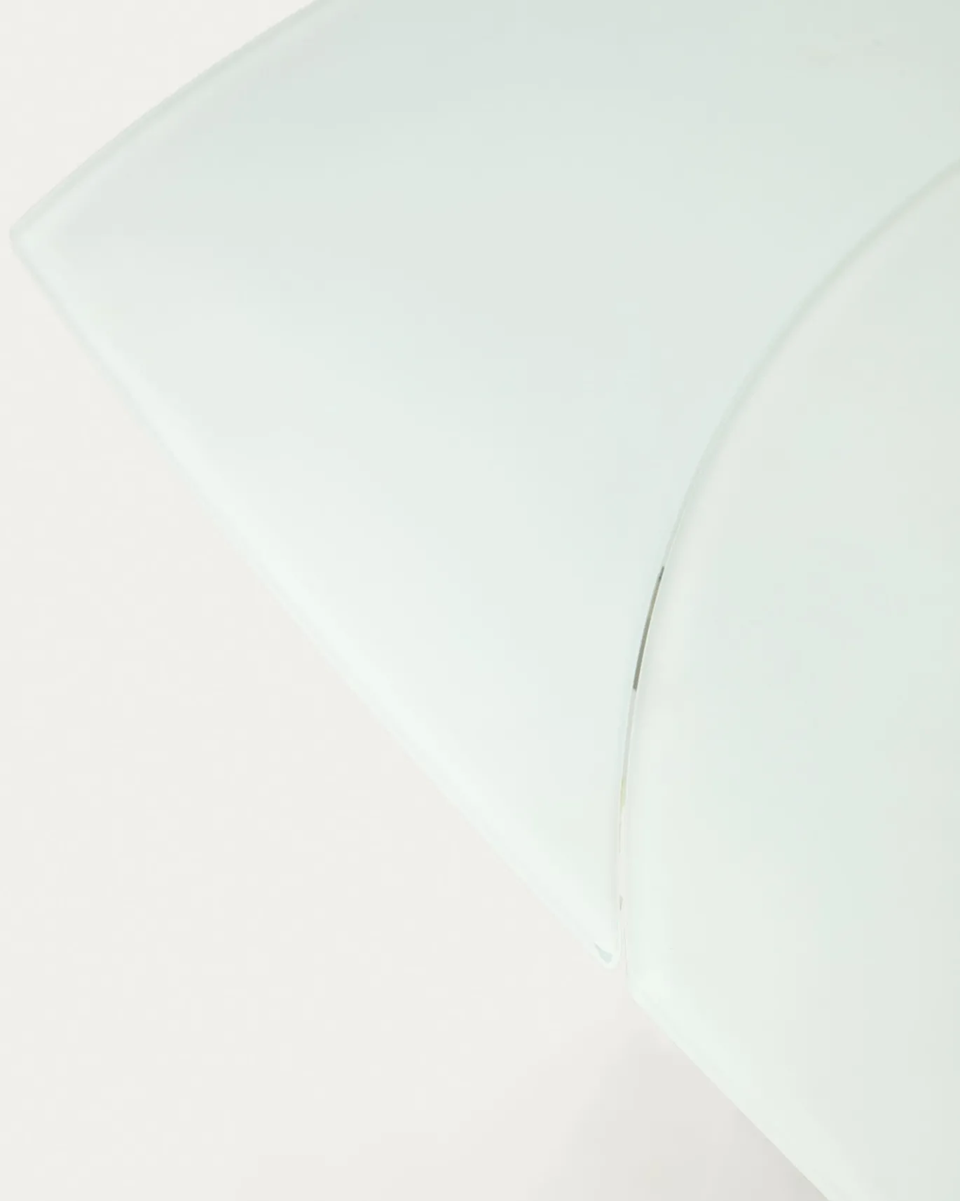 Kave Home Eetkamertafel Vashti Uitschuifbaar Glas Wit 130-190cm