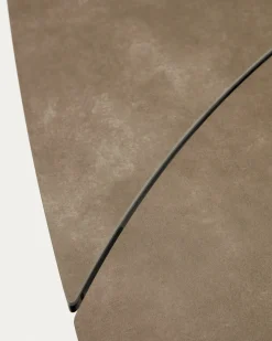 Kave Home Eetkamertafel Vashti Uitschuifbaar Porselein Bruin 130-190cm