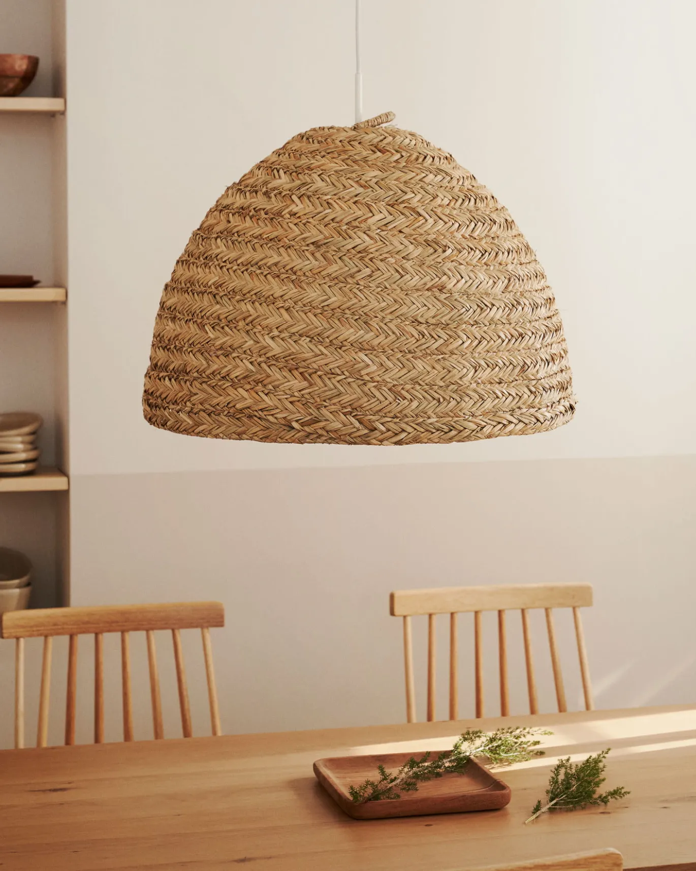 Kave Home Eetkamertafel Yain Uitschuifbaar Eikenfineer 160-220cm