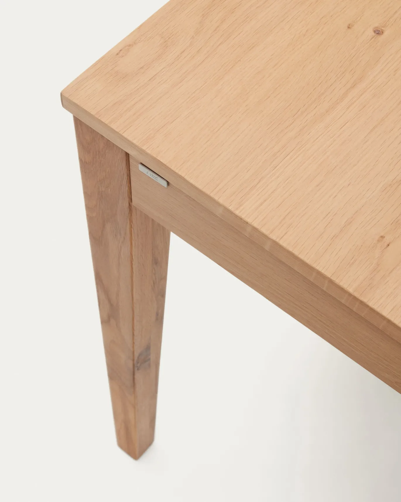 Kave Home Eetkamertafel Yain Uitschuifbaar Eikenfineer 160-220cm
