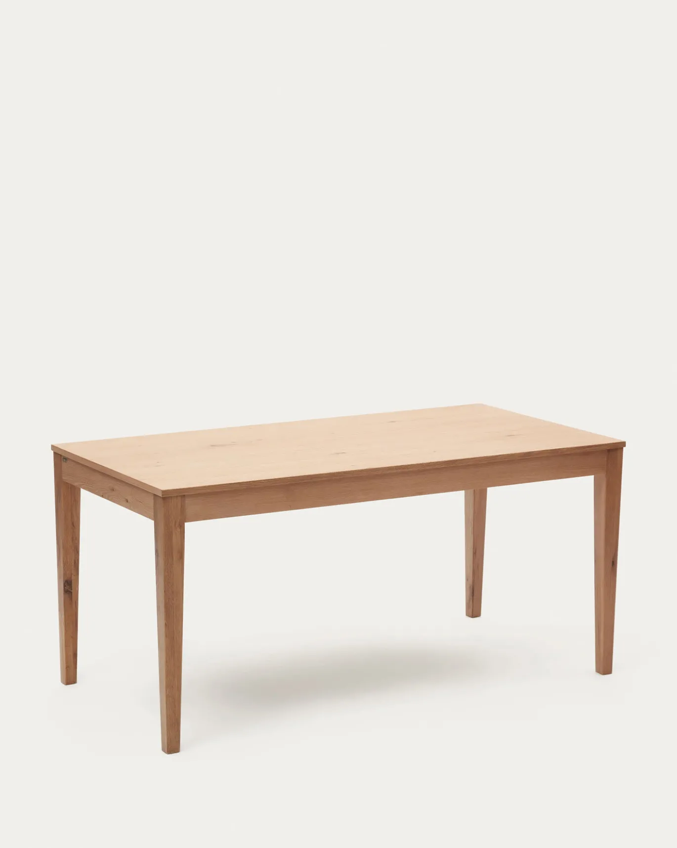 Kave Home Eetkamertafel Yain Uitschuifbaar Eikenfineer 160-220cm