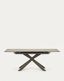 Kave Home Eettafel Atminda Uitschuifbaar Bruin 160-210cm