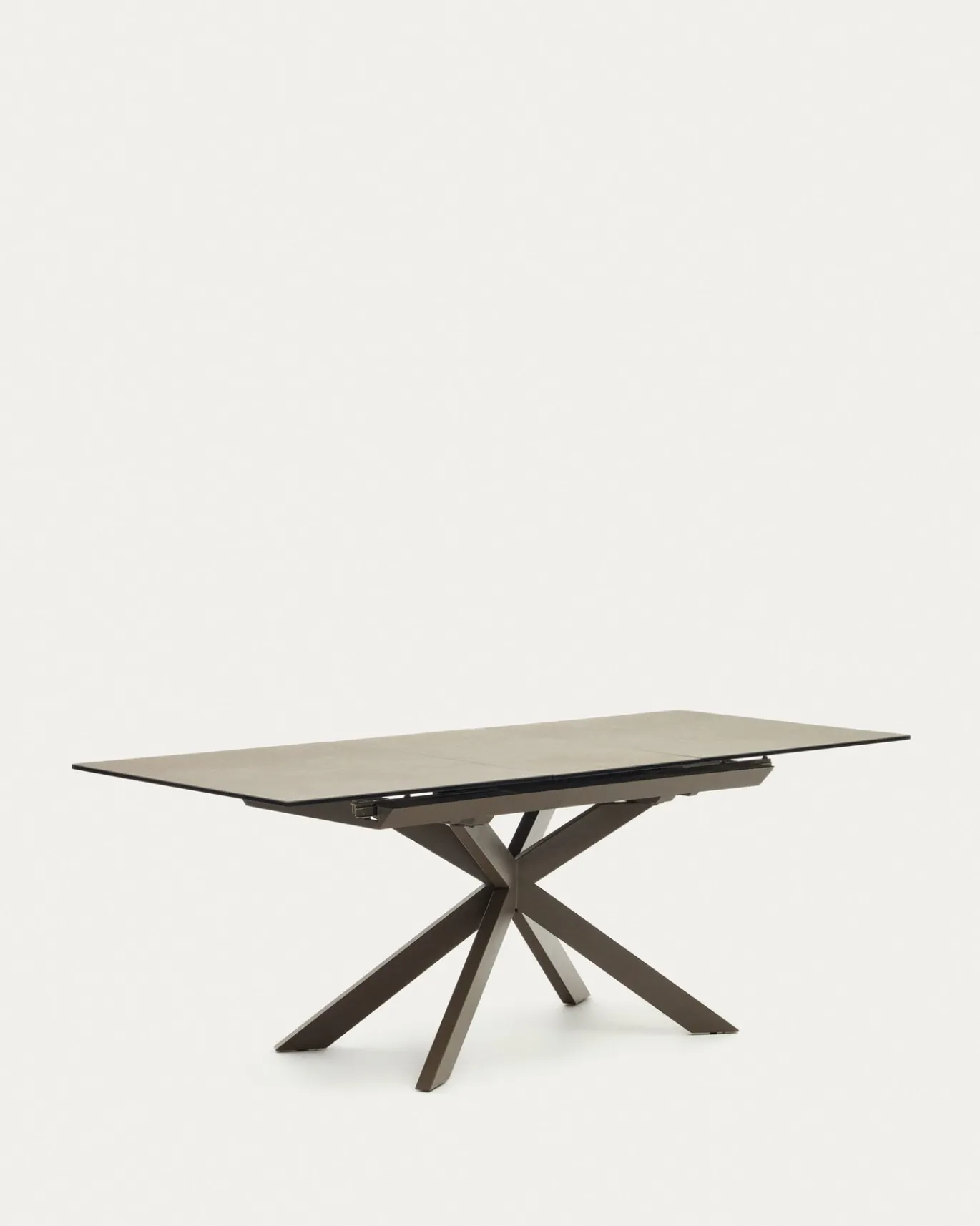 Kave Home Eettafel Atminda Uitschuifbaar Bruin 160-210cm