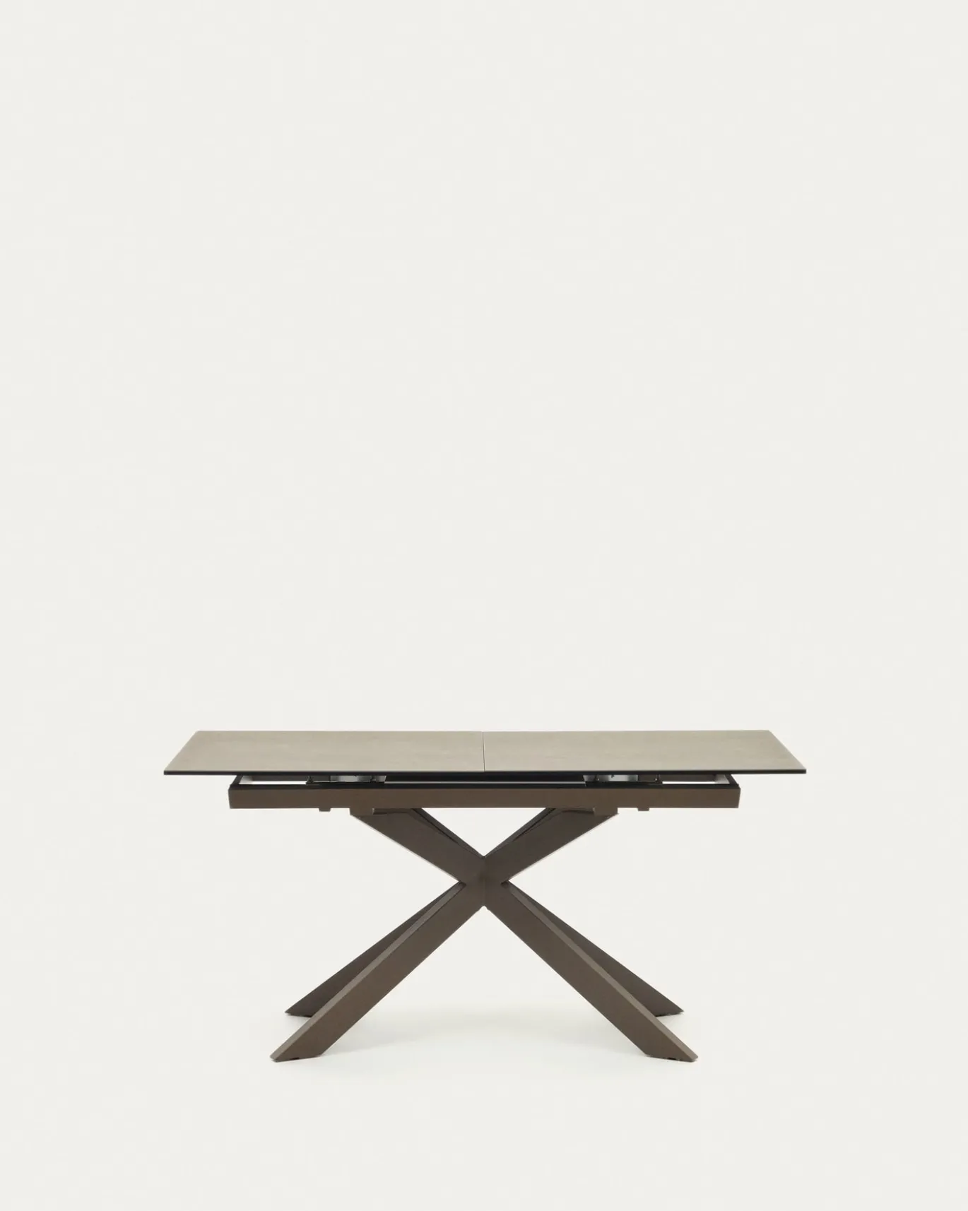 Kave Home Eettafel Atminda Uitschuifbaar Bruin 160-210cm