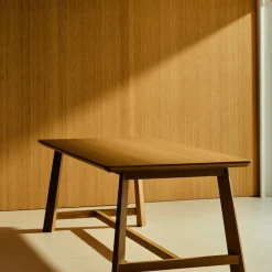 Kave Home Eettafel Idun Eiken Naturel 220cm