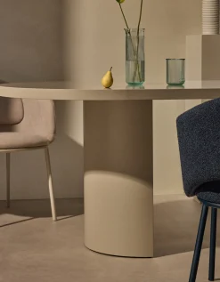 Kave Home Eettafel Nealy Ecru 240cm