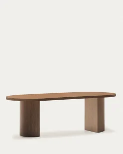 Kave Home Eettafel Nealy Walnootfineer 240x100cm