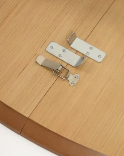 Kave Home Eettafel Oqui Rond Uitschuifbaar Naturel 120-200cm
