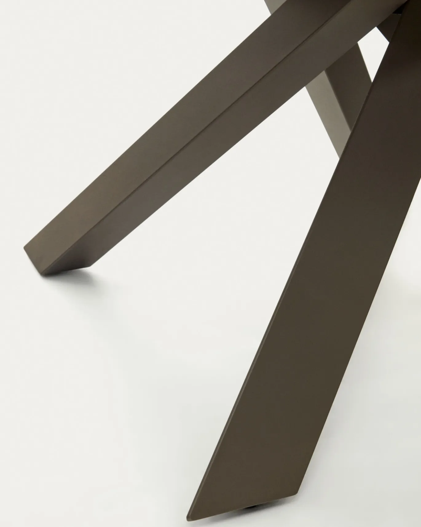 Kave Home Eettafel Vashti Uitschuifbaar Bruin 120-160cm