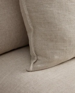 Kave Home Fauteuil Anarela Linnen Beige 110cm