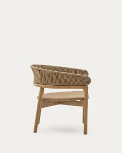 Kave Home Fauteuil Arinella Acaciahout Naturel