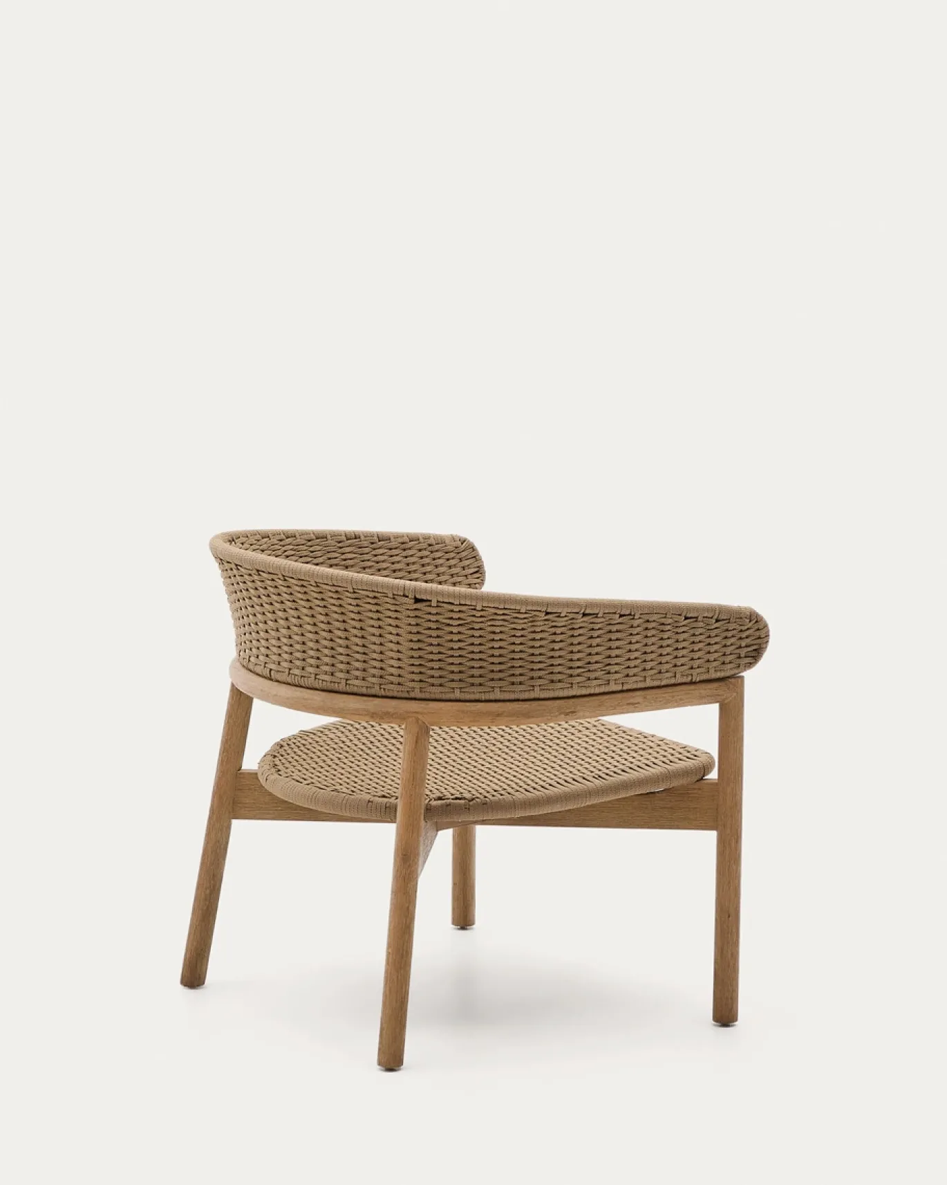 Kave Home Fauteuil Arinella Acaciahout Naturel
