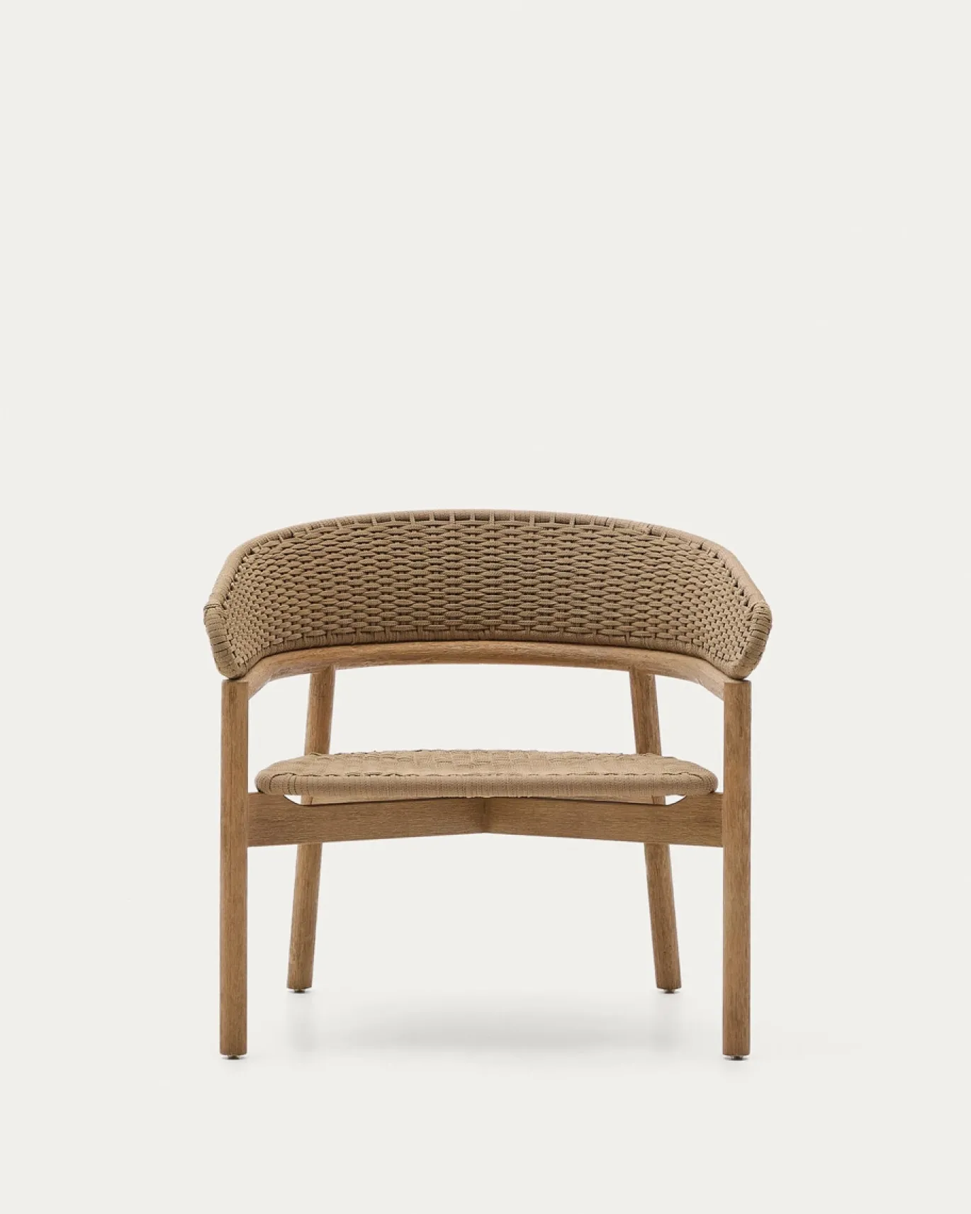 Kave Home Fauteuil Arinella Acaciahout Naturel