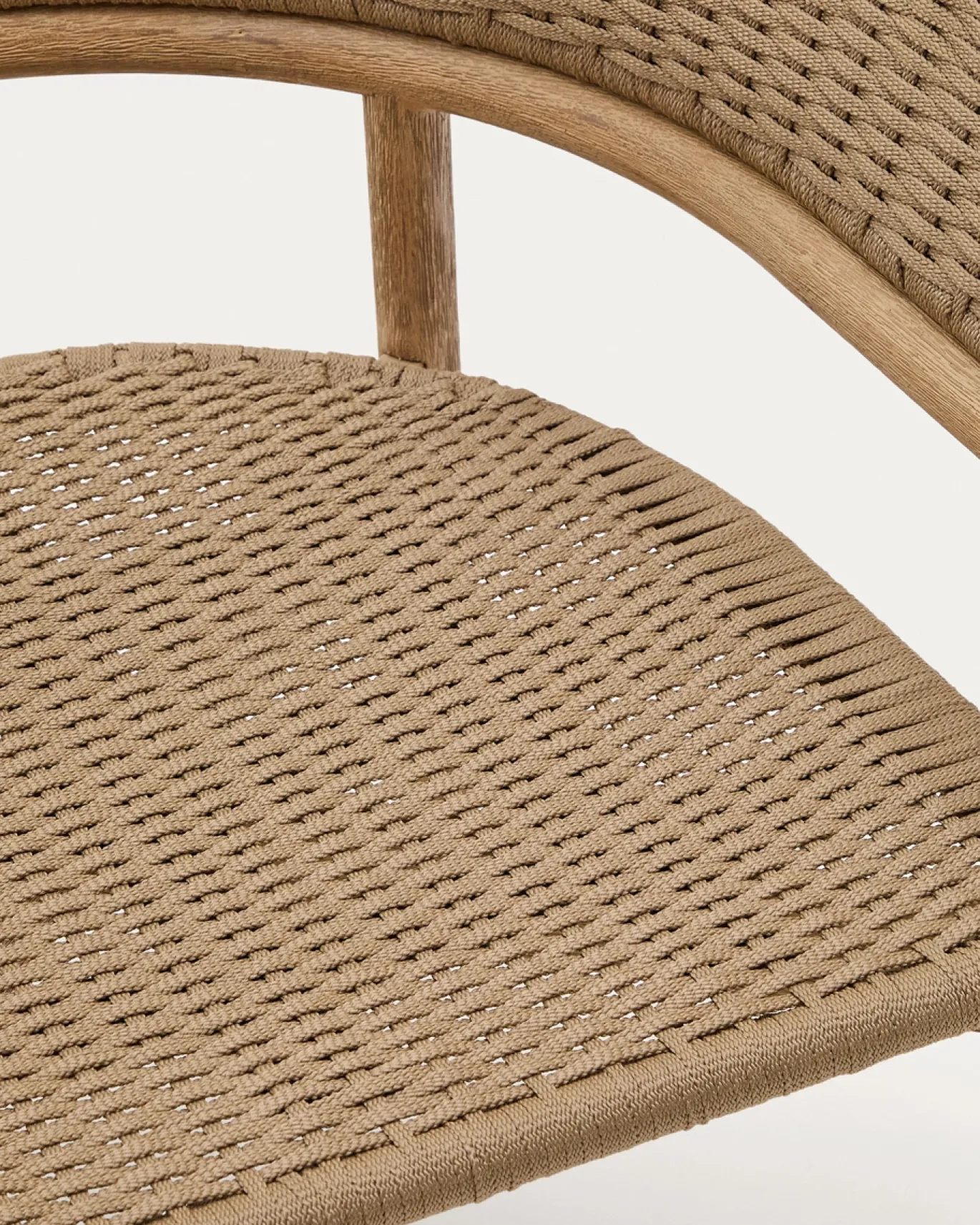 Kave Home Fauteuil Arinella Acaciahout Naturel
