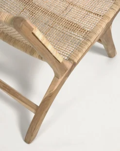 Kave Home Fauteuil Beida Massief Teakhout