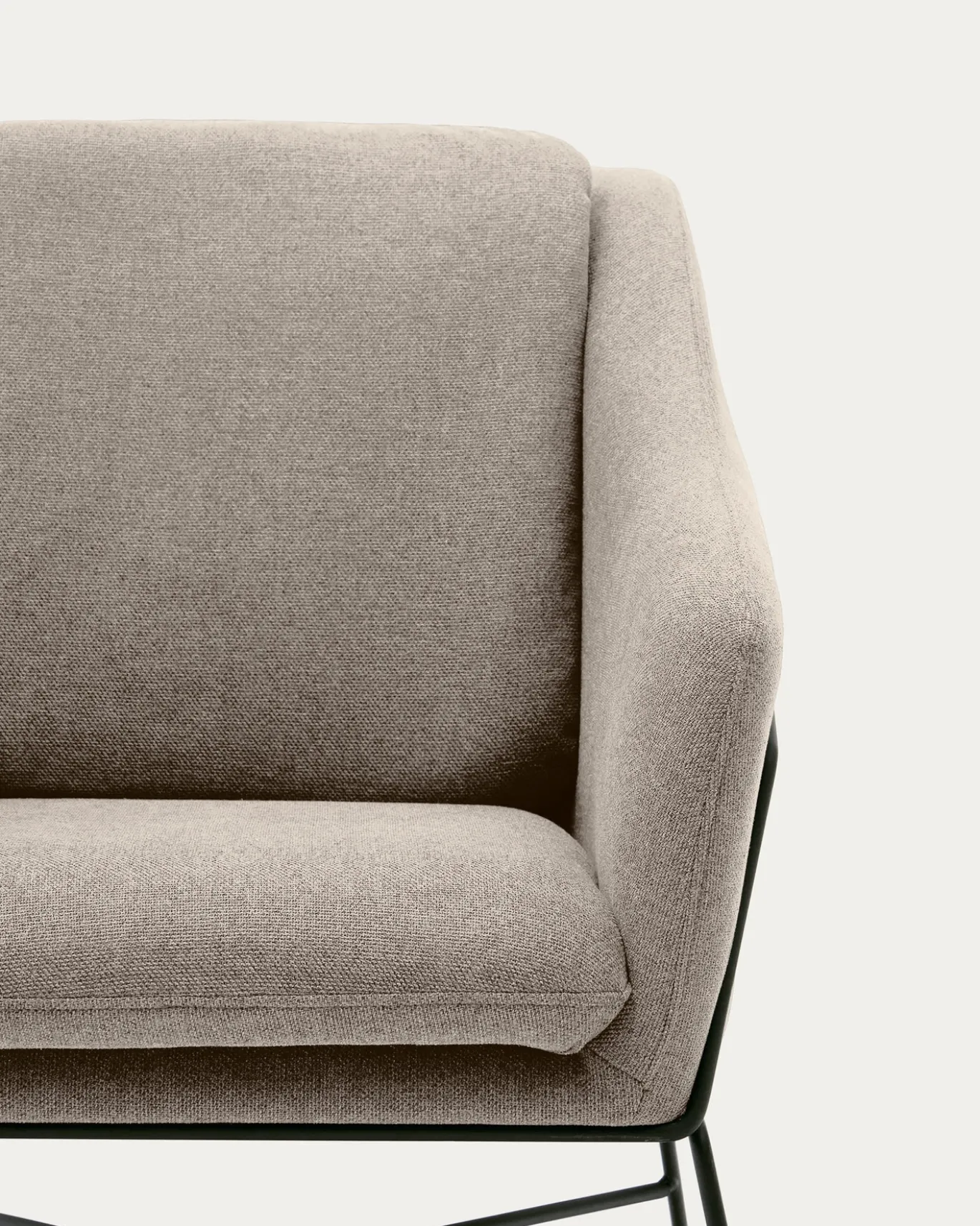 Kave Home Fauteuil Brida Beige