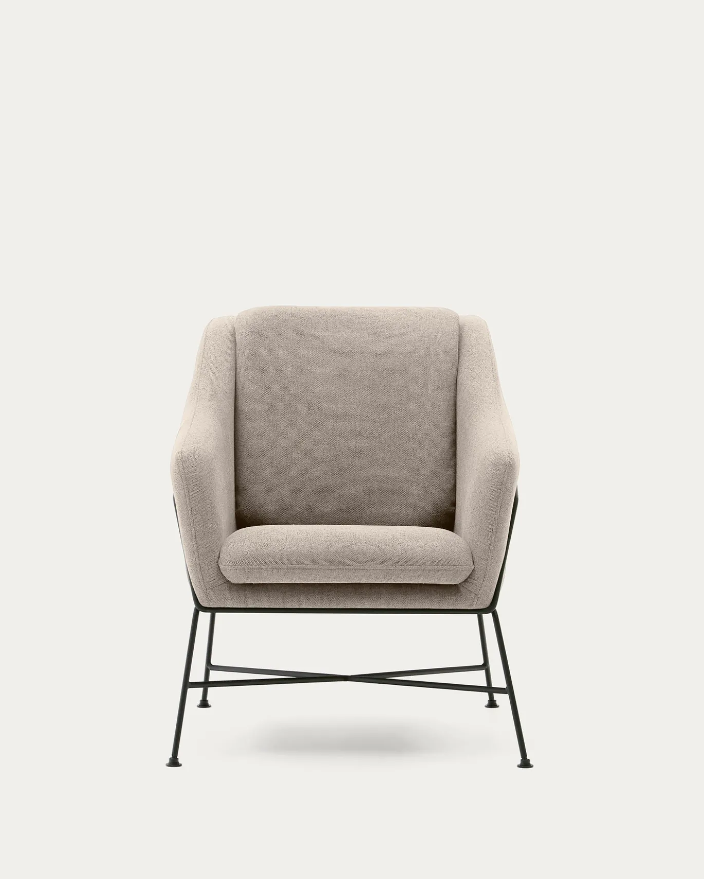 Kave Home Fauteuil Brida Beige