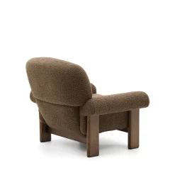 Kave Home Fauteuil Cabana Bouclé Taupe