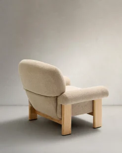 Kave Home Fauteuil Cabana Chenille Beige