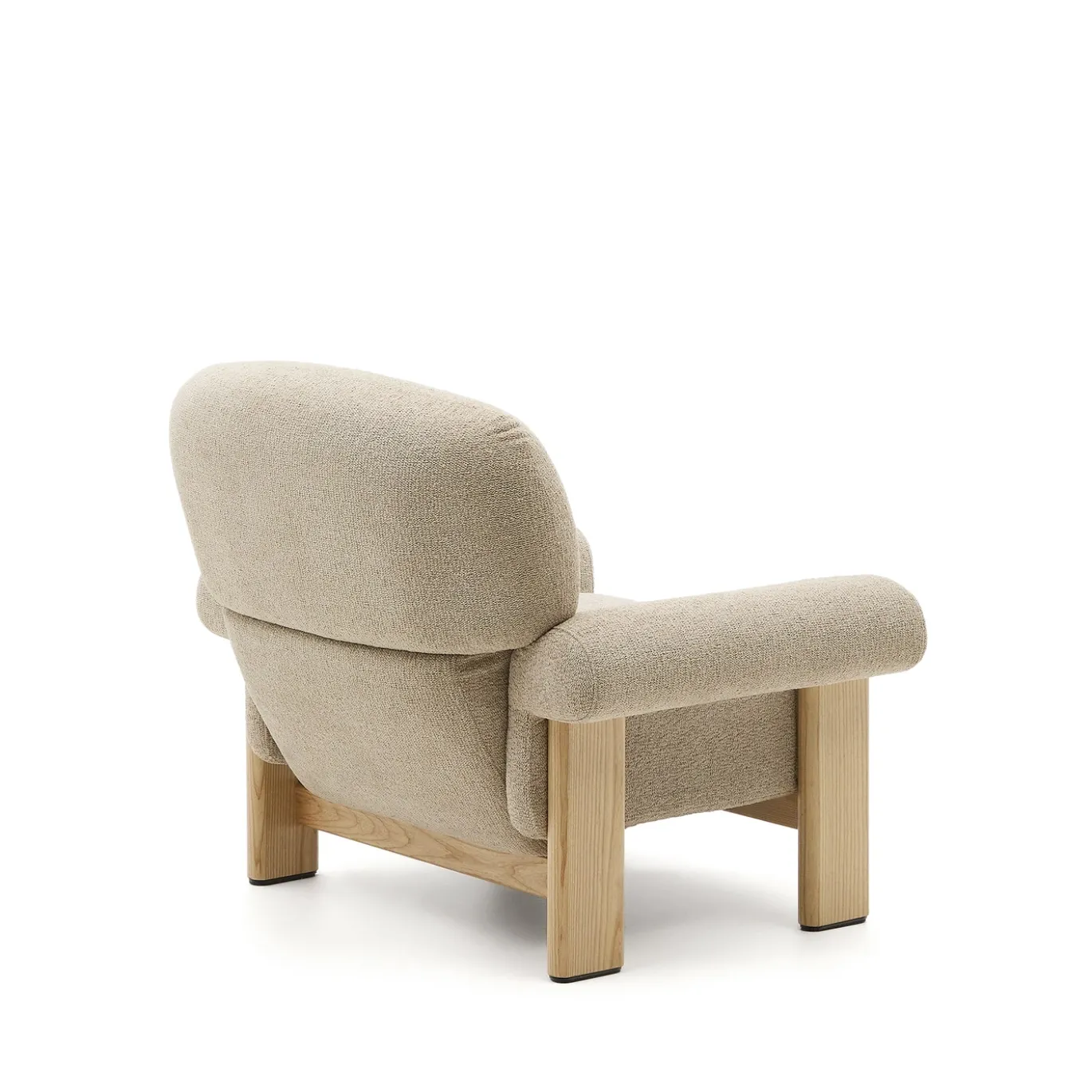 Kave Home Fauteuil Cabana Chenille Beige