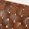 Kave Home Fauteuil Calixta Leer Bruin