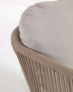 Kave Home Fauteuil Catalina Beige Acaciahout