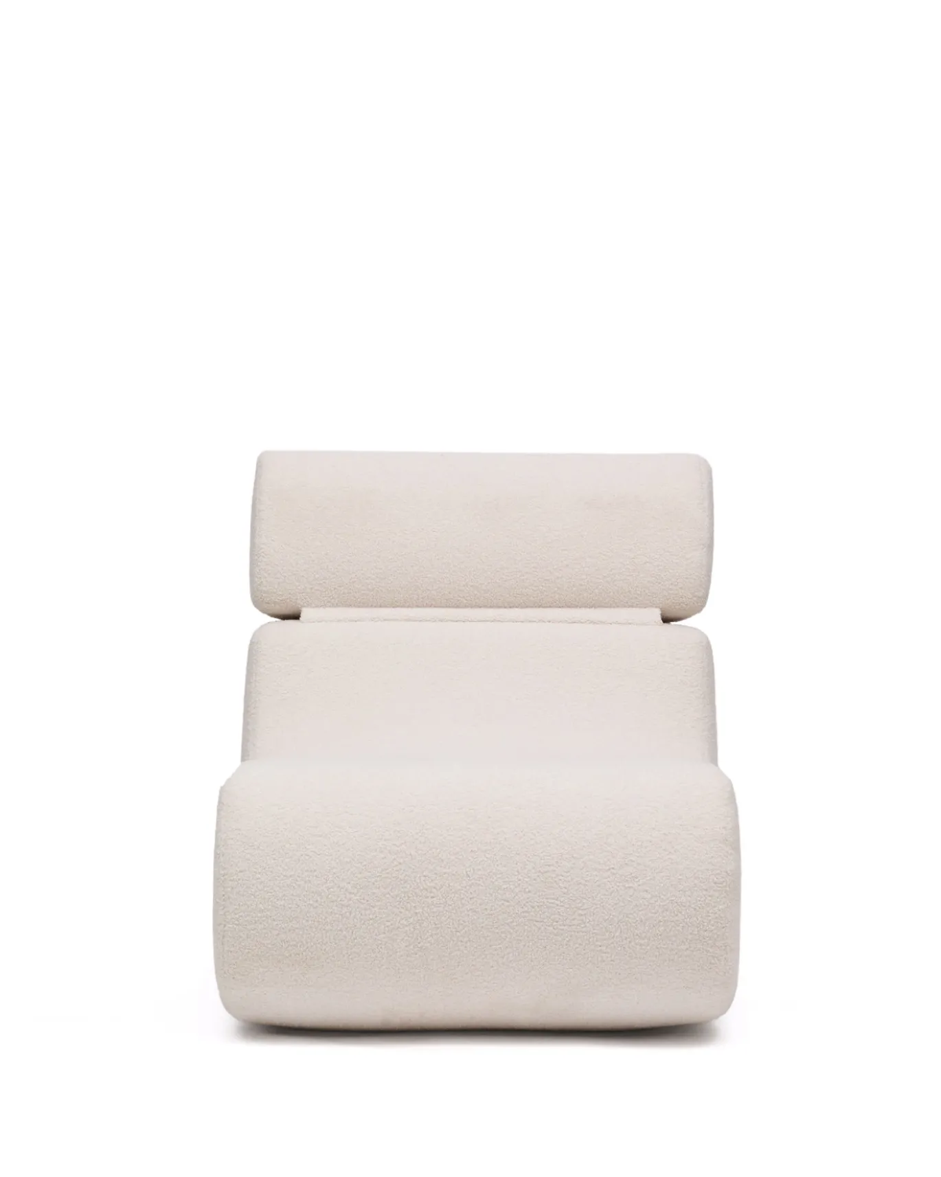 Kave Home Fauteuil Club Bouclé Ecru