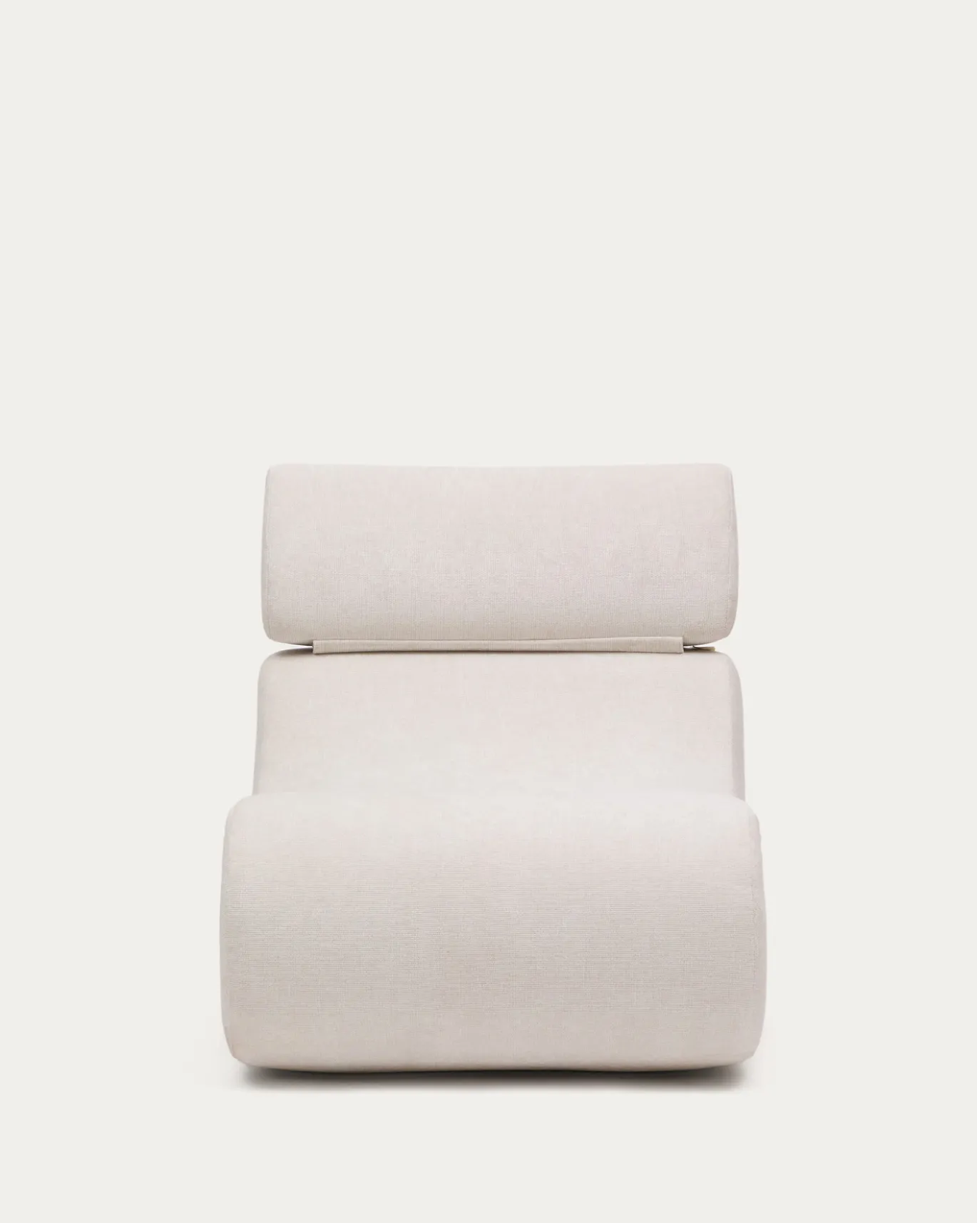 Kave Home Fauteuil Club Chenille Pearl