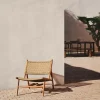 Kave Home Fauteuil Codolar Massief Teakhout