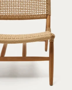 Kave Home Fauteuil Codolar Massief Teakhout
