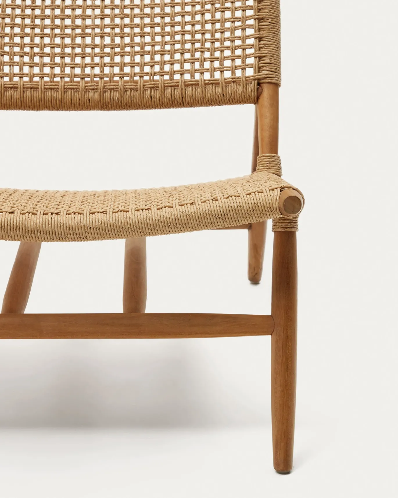Kave Home Fauteuil Codolar Massief Teakhout