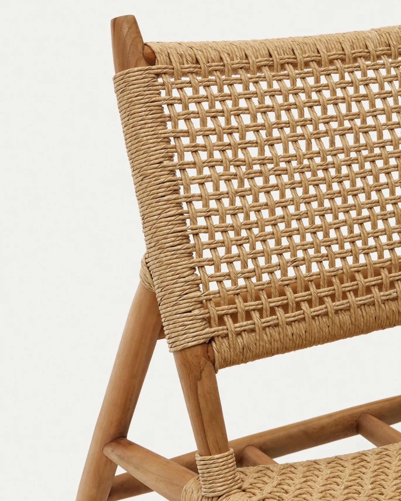 Kave Home Fauteuil Codolar Massief Teakhout