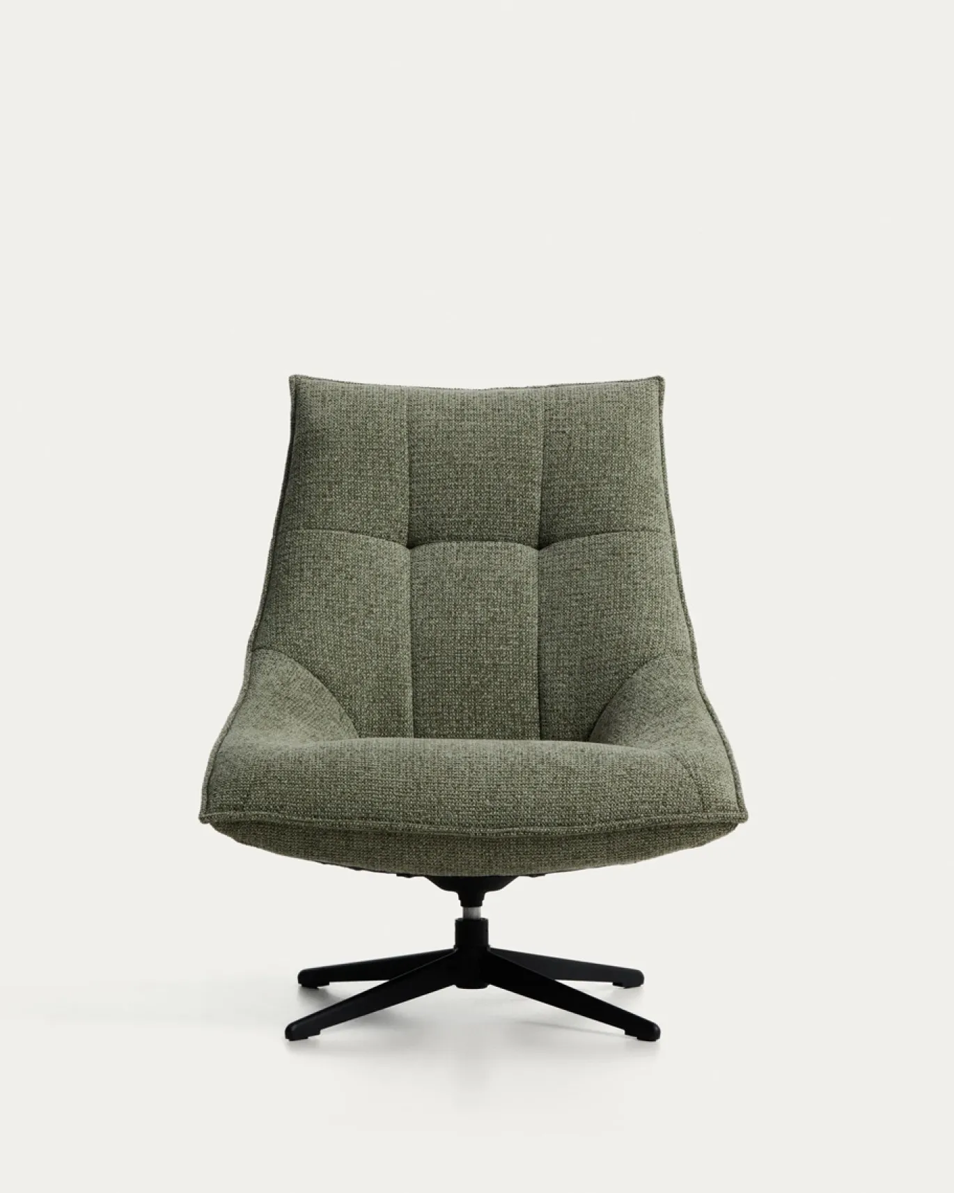 Kave Home Fauteuil Dirala Chenille Groen