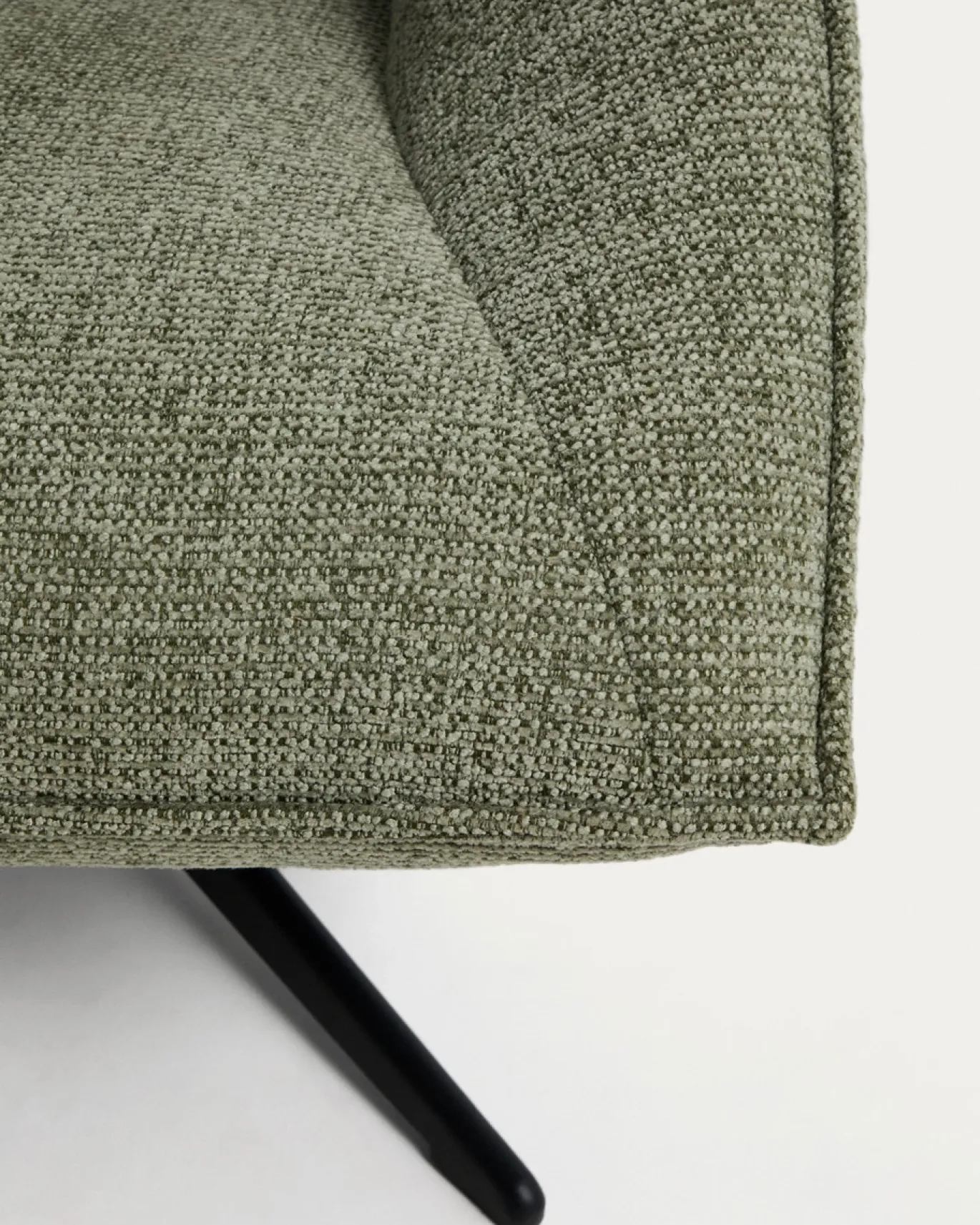 Kave Home Fauteuil Dirala Chenille Groen