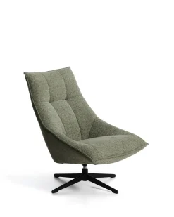 Kave Home Fauteuil Dirala Chenille Groen