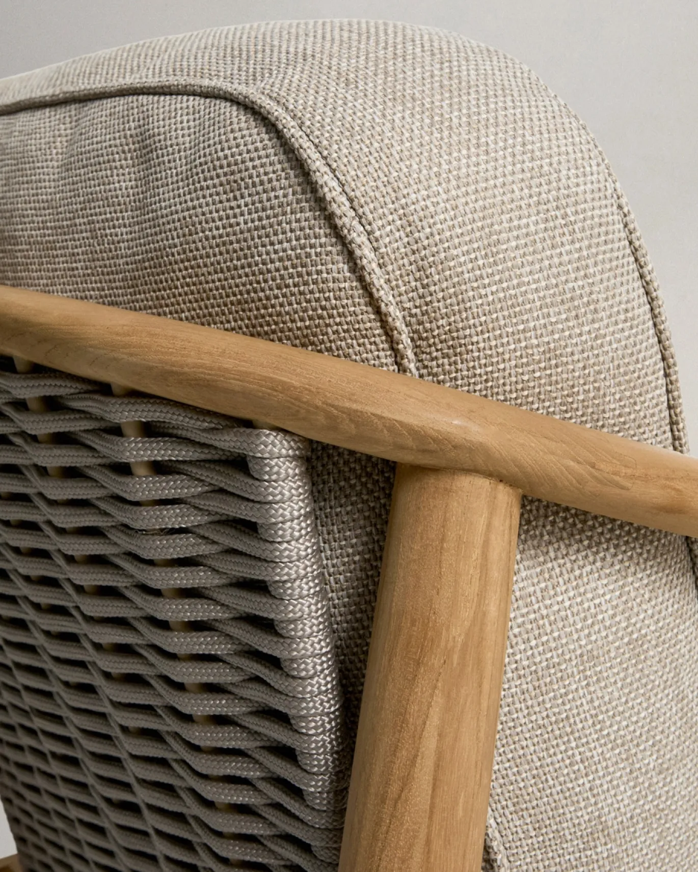 Kave Home Fauteuil Elunda Outdoor Teakhout Naturel