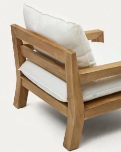 Kave Home Fauteuil Forcanera Massief Teakhout