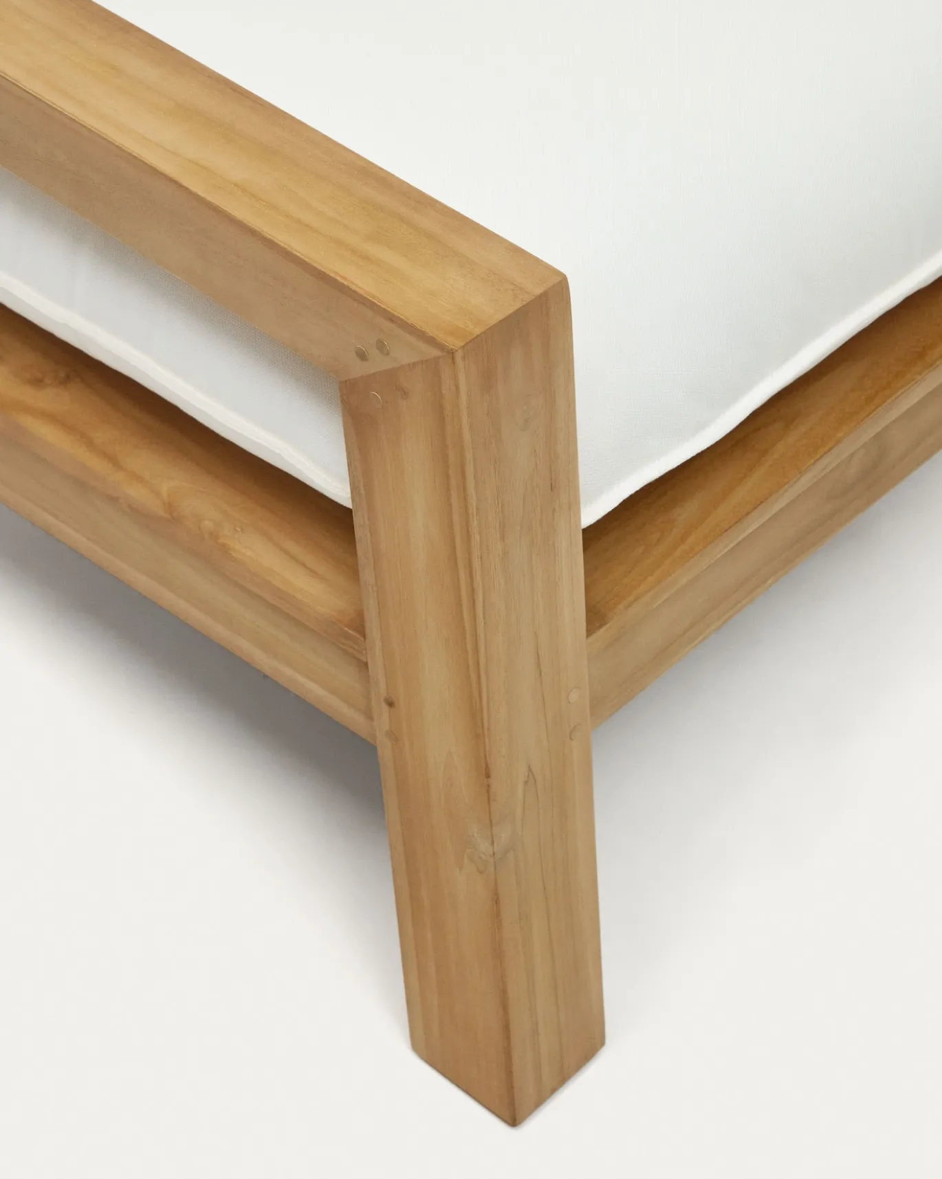 Kave Home Fauteuil Forcanera Massief Teakhout