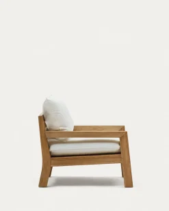 Kave Home Fauteuil Forcanera Massief Teakhout