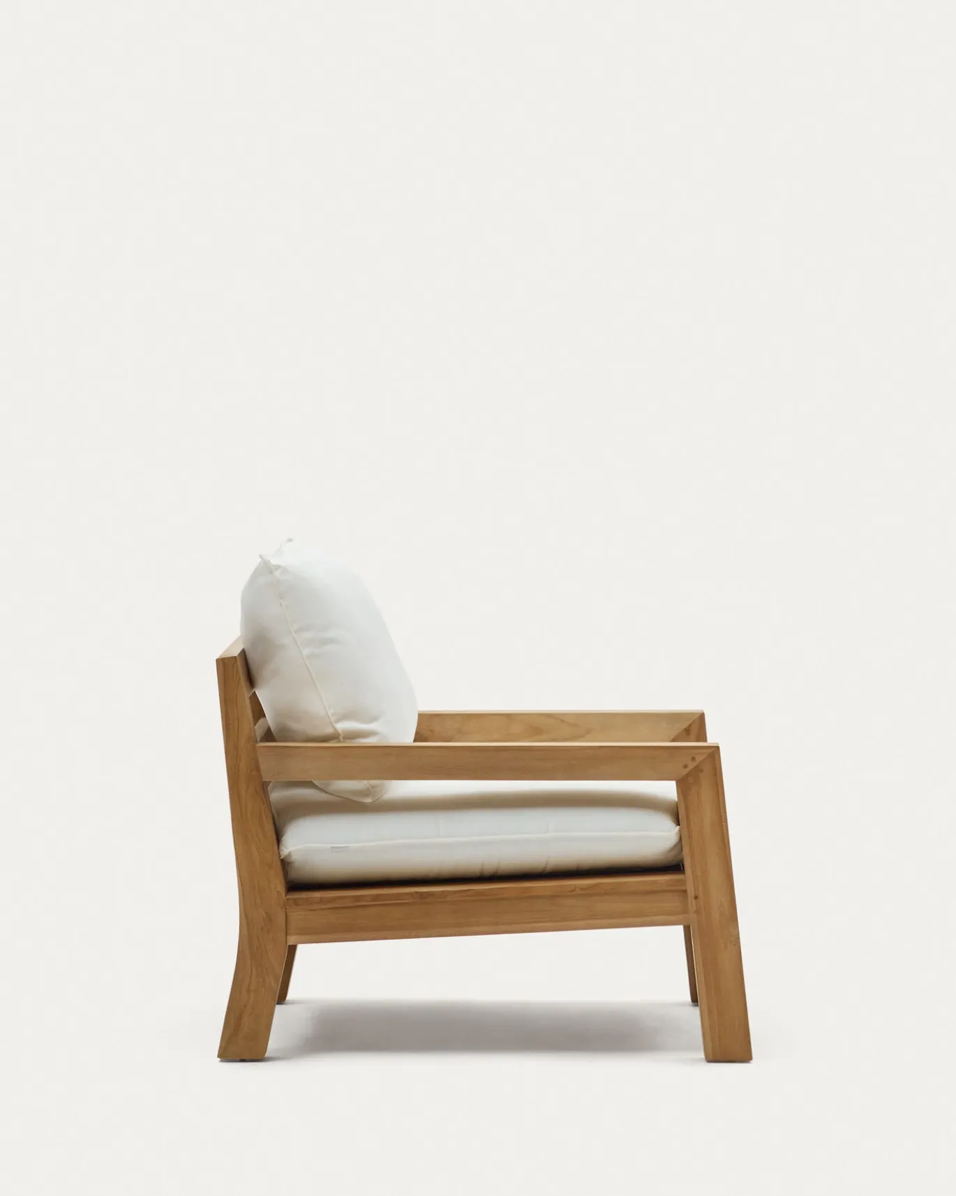 Kave Home Fauteuil Forcanera Massief Teakhout