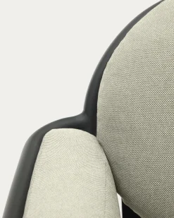 Kave Home Fauteuil Joncols Beige Outdoor Aluminium Grijs
