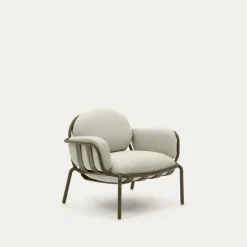 Kave Home Fauteuil Joncols Outdoor Aluminium Groen