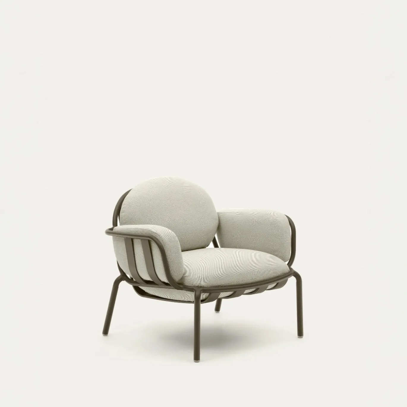 Kave Home Fauteuil Joncols Outdoor Aluminium Groen