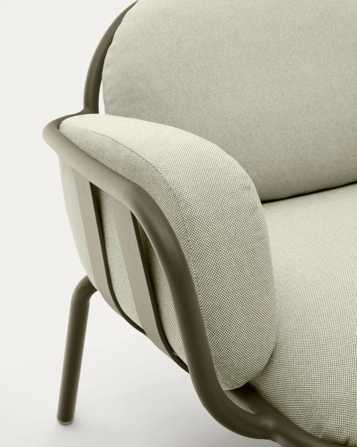 Kave Home Fauteuil Joncols Outdoor Aluminium Groen
