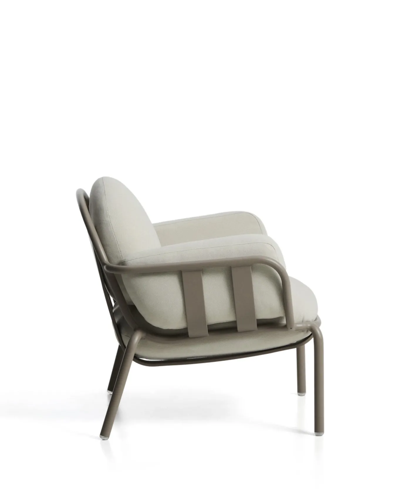 Kave Home Fauteuil Joncols Outdoor Aluminium Taupe Beige