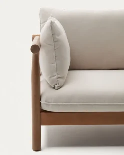 Kave Home Fauteuil Massief Eucalyptushouten Sacova